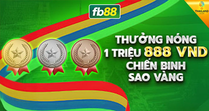 khuyen mai chien binh sao vang sea games 33